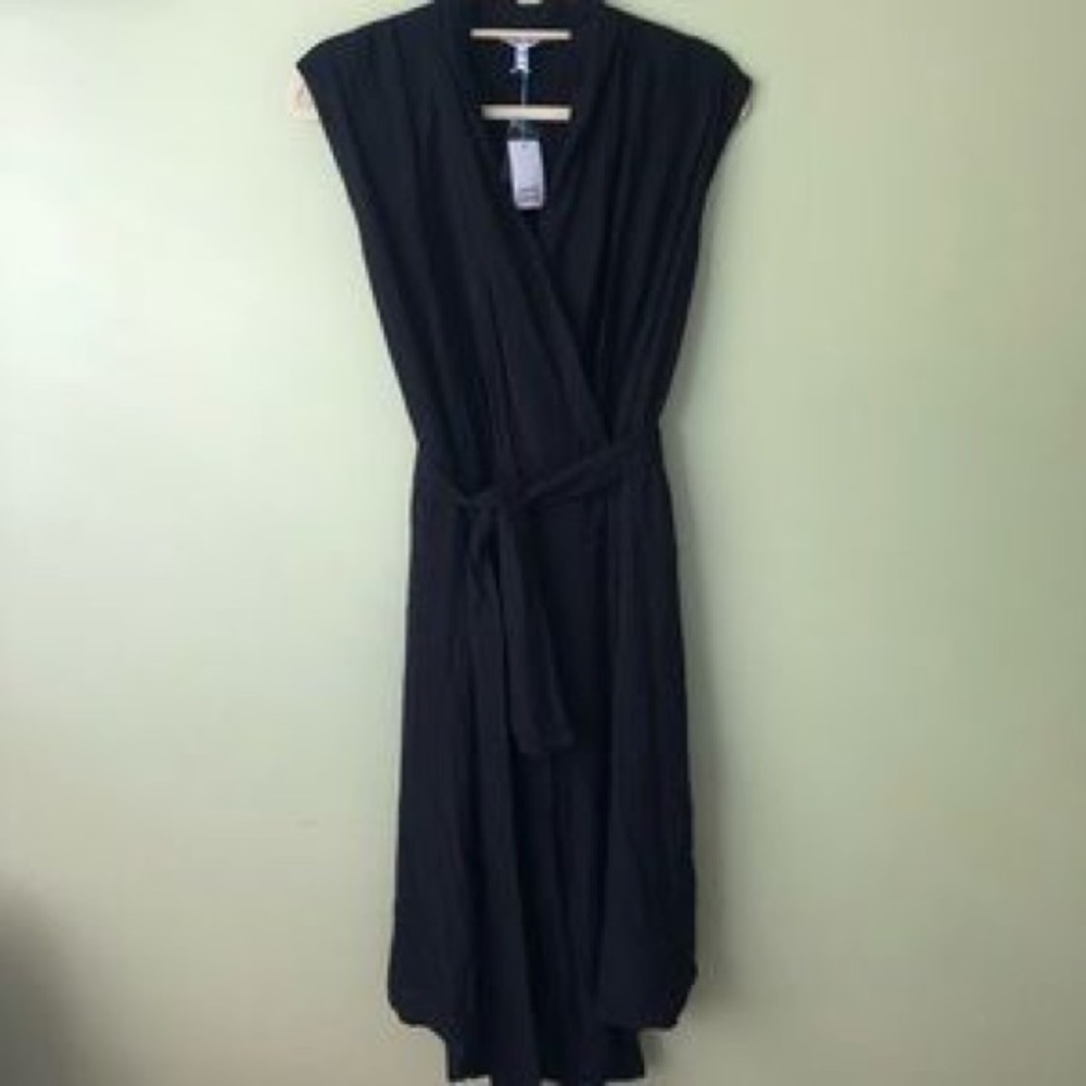 Part & Parcel Black Sleeveless Dress, Plus Size 3X